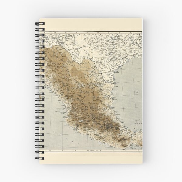 Item preview, Map of Mexico (1911) designed and sold by allhistory.