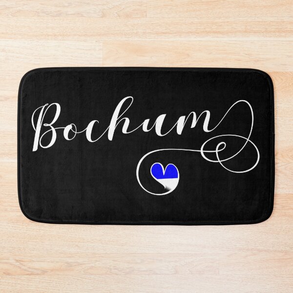 Item preview, Bochum Flag Heart, North Rhine-Westphalia, NRW designed and sold by Celticana.