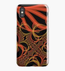 HARMONY IN ORANGE AND GOLD iPhone Case