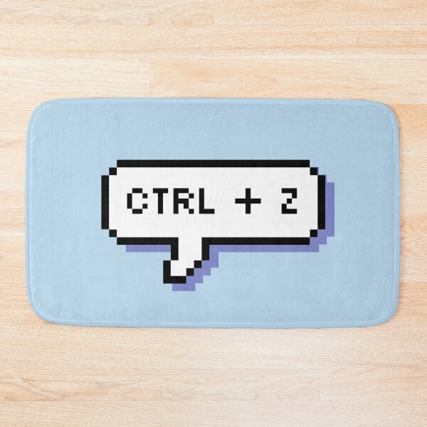 Item preview, CTRL + Z - Pixel Speech Bubble - (Blue) designed and sold by Bumcchi.