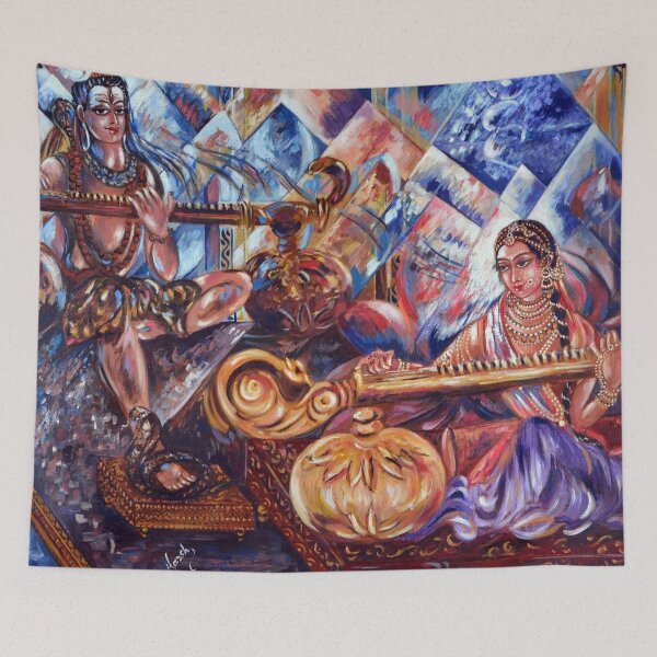 Item preview, Shiva parvati designed and sold by Harsh  Malik.