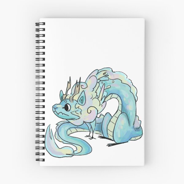 Item preview, Doodle Dragon - Blue Eastern designed and sold by RobainaDesigns.