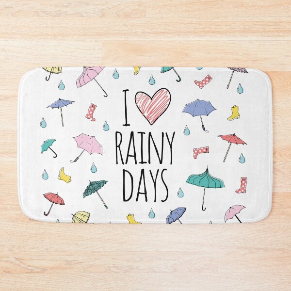 Item preview, I ❤️ Rainy Days designed and sold by scribblewit.