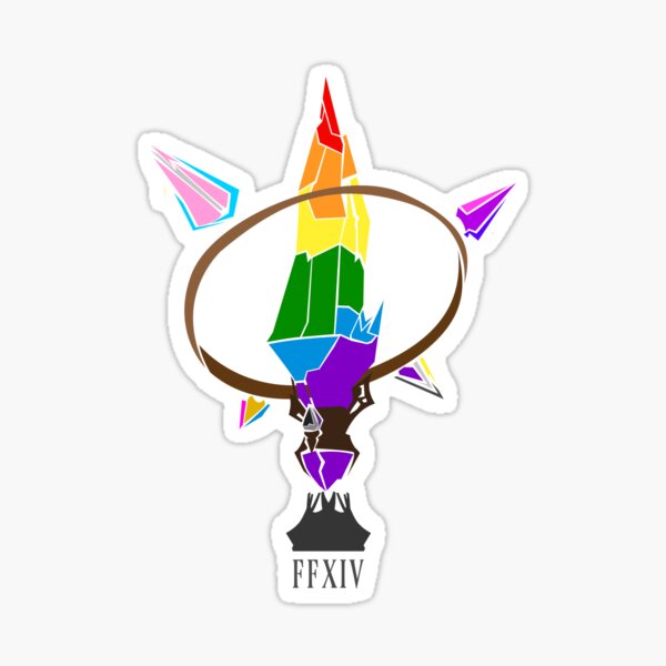 A Prideful Aetheryte Sticker
