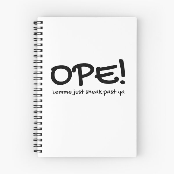 Item preview, OPE! designed and sold by causticjackass.