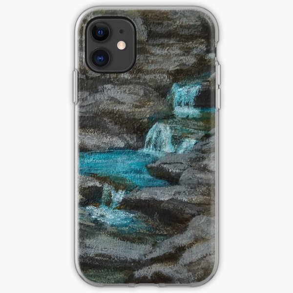 Watkins Glen Gorge by Laura Jaen iPhone Soft Case