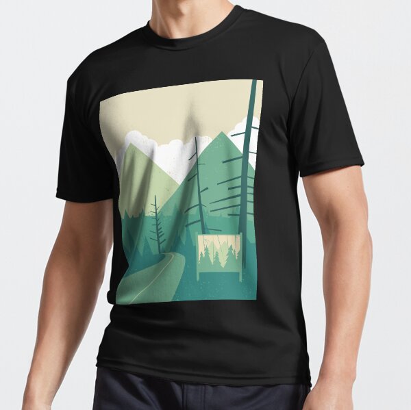 Bienvenue à Twin Peaks T-shirt respirant
