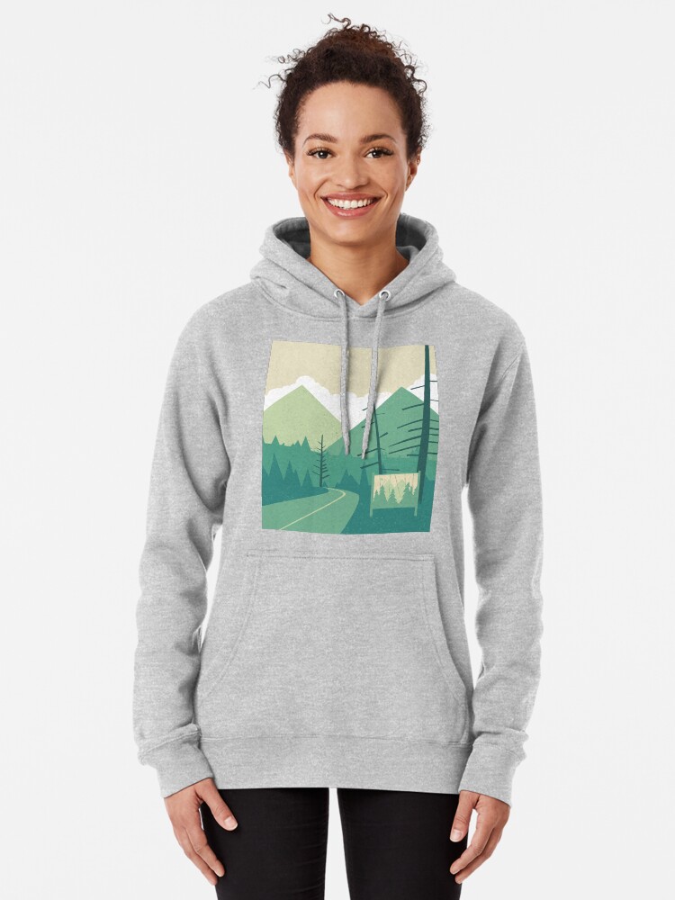 Alternate view of Welcome to Twin Peaks Pullover Hoodie