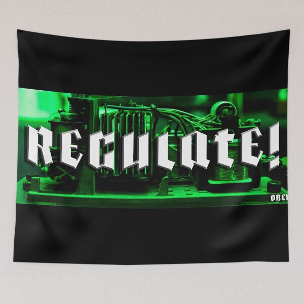 Item preview, REGULATE designed and sold by Nate Ober.