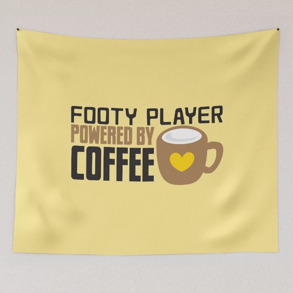 Item preview, Footy player powered by coffee designed and sold by jazzydevil.