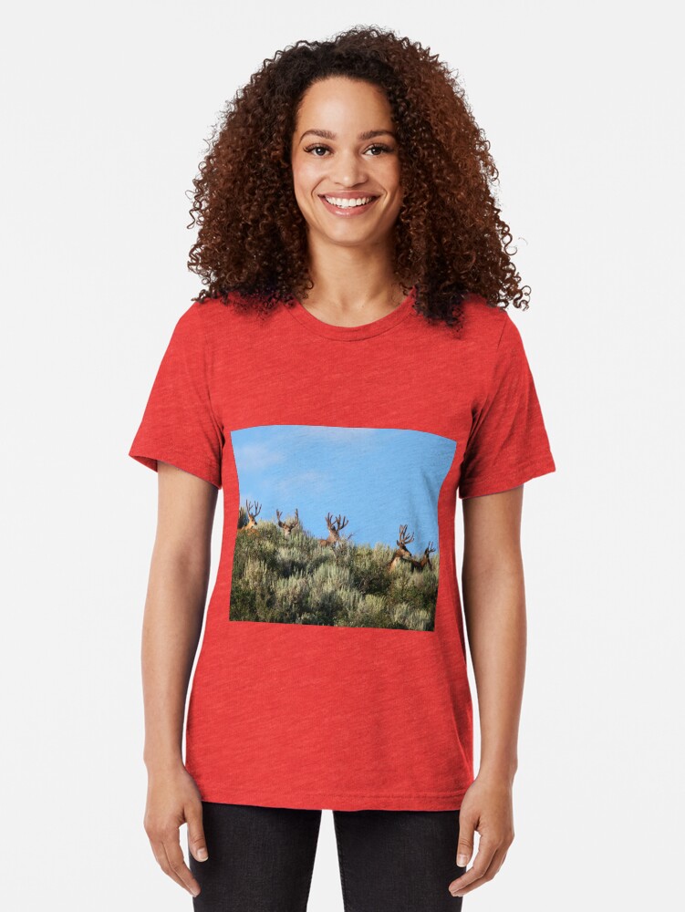 mule deer t shirts