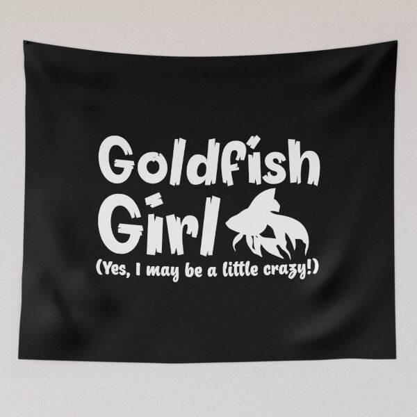 Item preview, Goldfish girl (yes, I may be a little crazy!) designed and sold by jazzydevil.