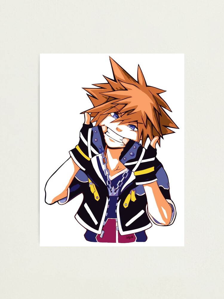 Be Happy, Sora! Kingdom Hearts | Photographic Print