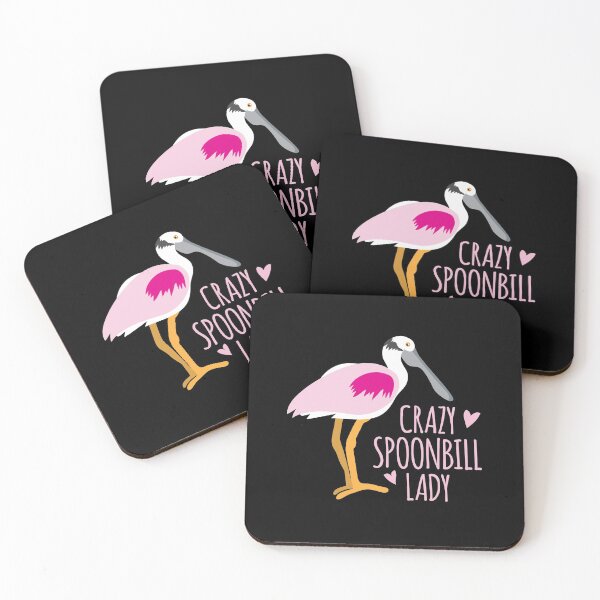 Item preview, Crazy spoonbill (bird) lady designed and sold by jazzydevil.