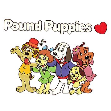 Junior's Pound Puppies Grateful for Puppies T-Shirt - Black - X Large