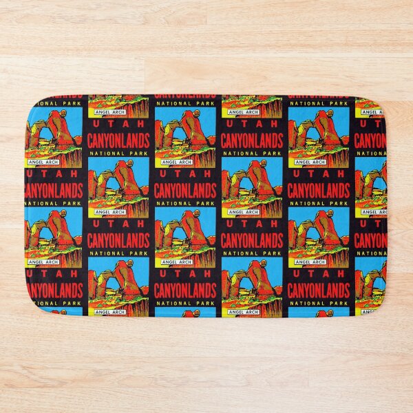Item preview, Canyonlands National Park Utah Vintage Travel Decal designed and sold by hilda74.