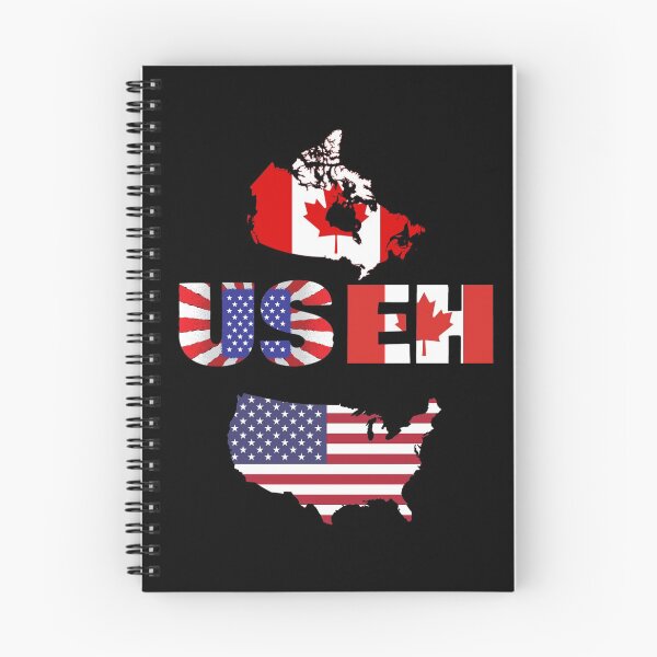 Item preview, USEH Tshirt US EH Shirt American Flag Canadian Flag designed and sold by DSWShirts.