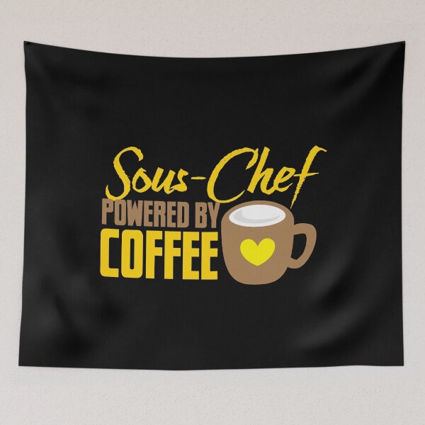 Item preview, Sous-chef Powered by coffee designed and sold by jazzydevil.