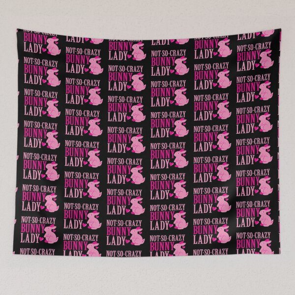 Item preview, Not-so-crazy Bunny Lady designed and sold by jazzydevil.