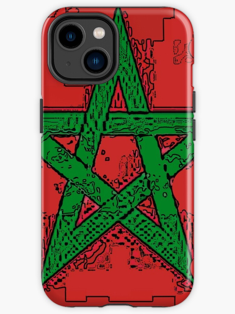 Drapeau maroc - Coque iPhone 