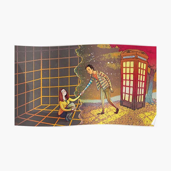 Let's Go - Abed & Annie Poster