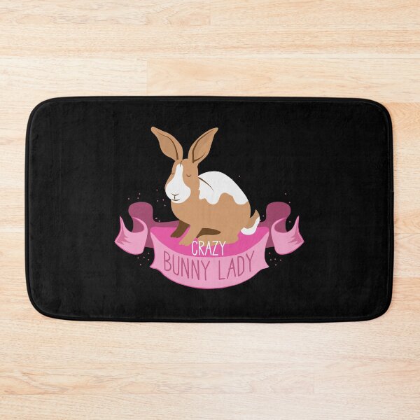 Item preview, Crazy Bunny Lady banner (rabbits) designed and sold by jazzydevil.