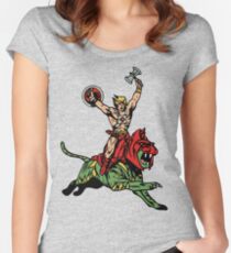Vintage Man Women's Fitted Scoop T-Shirt