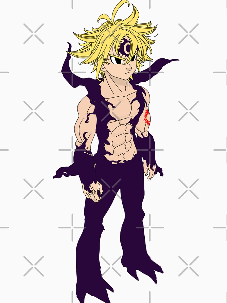 "Demon Meliodas" T-shirt by katelin1 | Redbubble