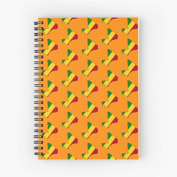 Item preview, Mali Map With Malian Flag designed and sold by Havocgirl.