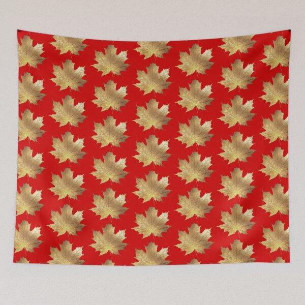 Item preview, Maple Leaf/Faux Gold Foil designed and sold by PixDezines.