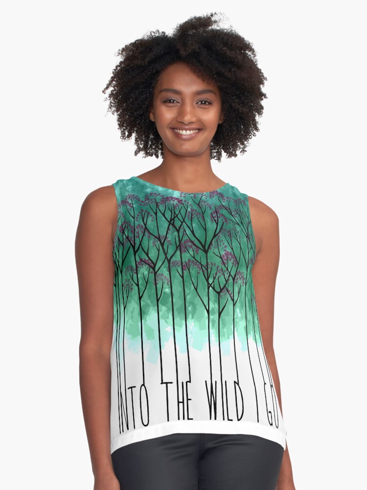 Item preview, Sleeveless Top designed and sold by SymmetryIsArt.