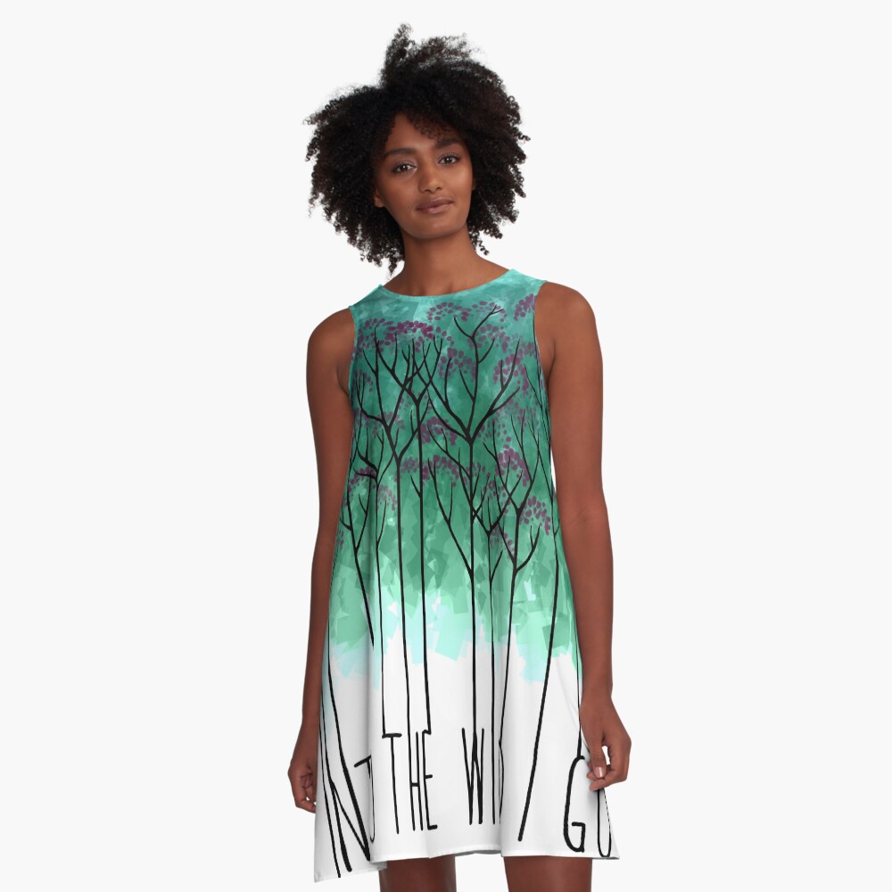 Item preview, A-Line Dress designed and sold by SymmetryIsArt.