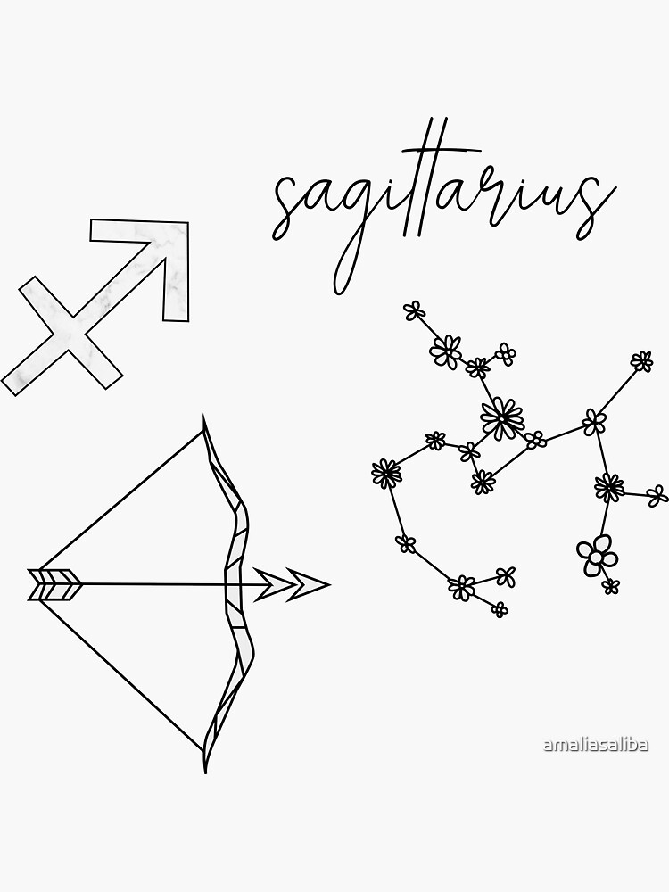 Sagittarius Sticker pack by amaliasaliba