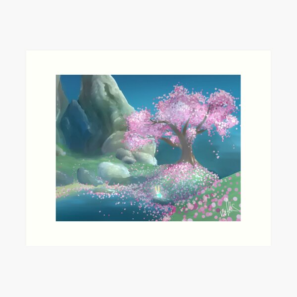 Item preview, Satori Mountain designed and sold by artbykacieann.