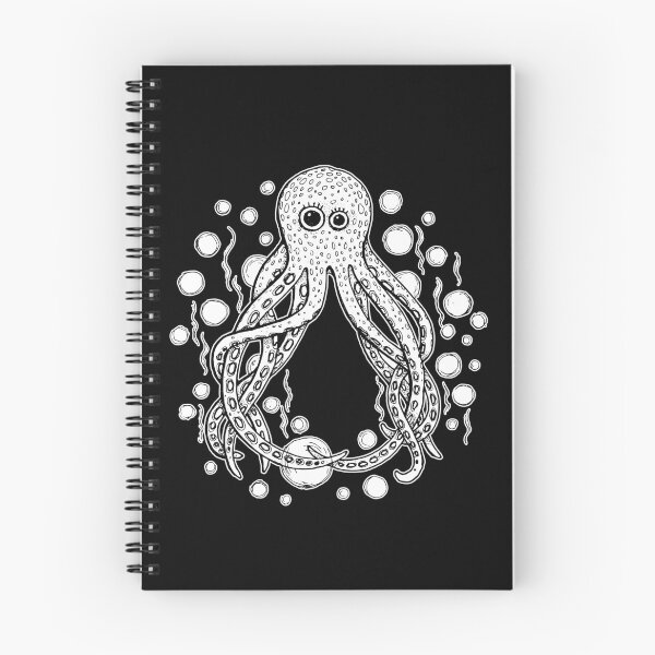 Item preview, Octopus Bubble Wrap in the Dark designed and sold by Art by Sylph.