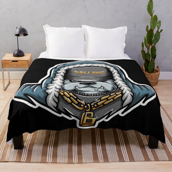 Item preview, Bulldog Gangster Rapper designed and sold by leen12 Art Designs Prints.