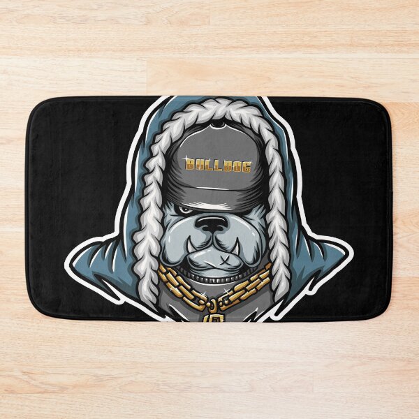 Item preview, Bulldog Gangster Rapper designed and sold by leen12 Art Designs Prints.