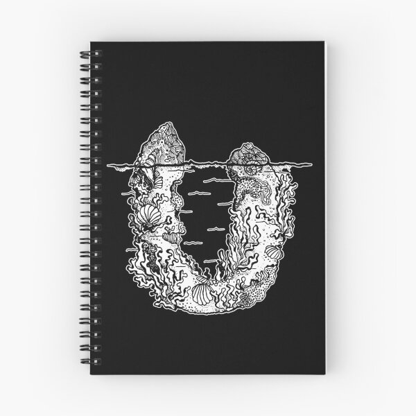 Item preview, Dive into Darkness with Letter U designed and sold by Art by Sylph.