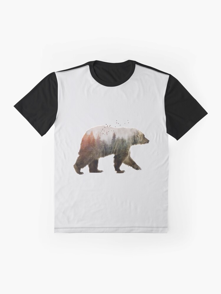 Alternate view of Bear Graphic T-Shirt