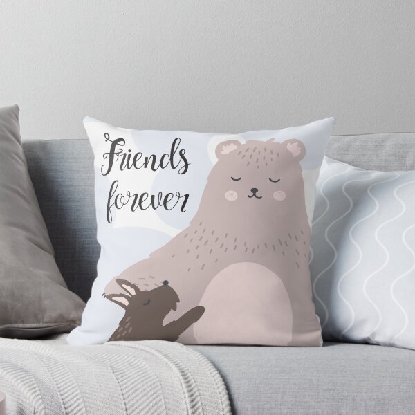 Item preview, Friends forever, dog and bear designed and sold by FinnBear.