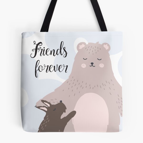 Item preview, Friends forever, dog and bear designed and sold by FinnBear.