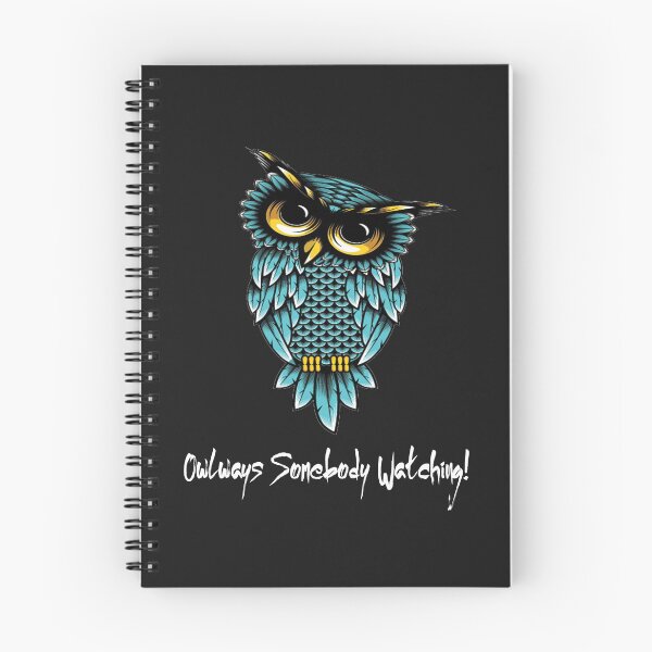 Item preview, Night Owl - Owlways Somebody Watching, Wildlife designed and sold by Jecolds.