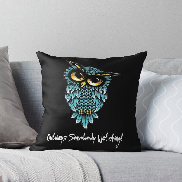 Item preview, Night Owl - Owlways Somebody Watching, Wildlife designed and sold by Jecolds.