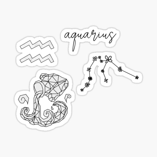 Aquarius Sticker Pack Sticker