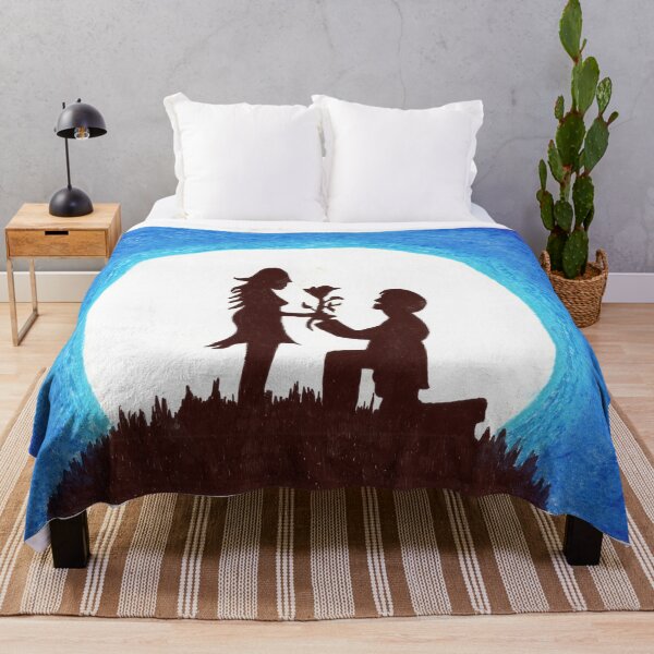 Item preview, cute moonlight couple designed and sold by Any Art Netty .