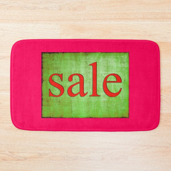 Item preview, Red Sale tag on green background. designed and sold by IaroslavB.