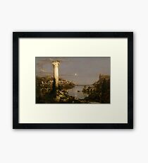 Thomas Cole - Desolation - The Course of Empire Framed Print