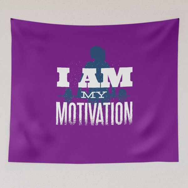 Item preview, I Am My Motivation Distressed designed and sold by MasterArtsman.