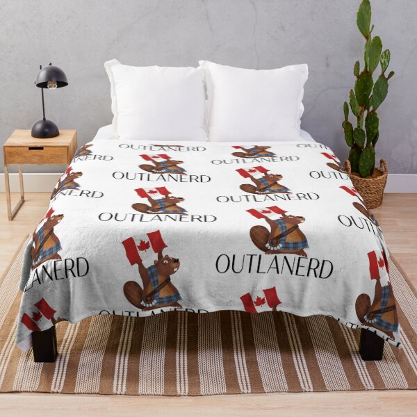 Outlanerd Throw Blanket