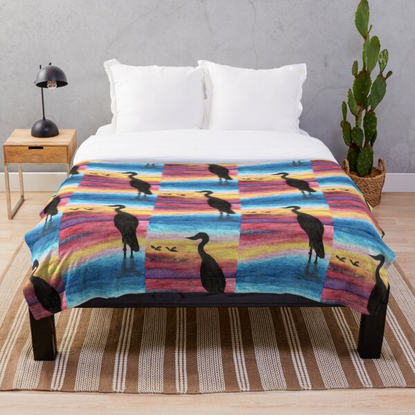Item preview, Heron in the sunset lake designed and sold by Any Art Netty .